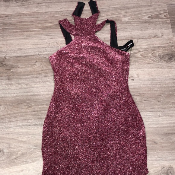 Fashion Nova Dresses & Skirts - Sold NWT Fashion Nova Pink “Stole The Night” Dress
